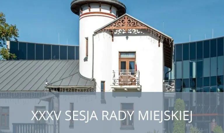 Październikowa sesja rady miejskiej w grodziskiej willi Niespodzianka – ilustracja