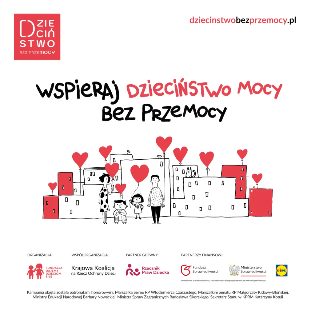 Grodziska policja dołącza do kampanii przeciwko przemocy wobec dzieci – ilustracja