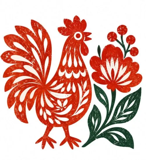 Polska Wycinanka Ludowa – plakat wydarzenia