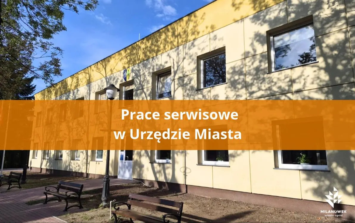 Utrudnienia w kontakcie z Urzędem Miasta w Milanówku z powodu prac serwisowych – ilustracja