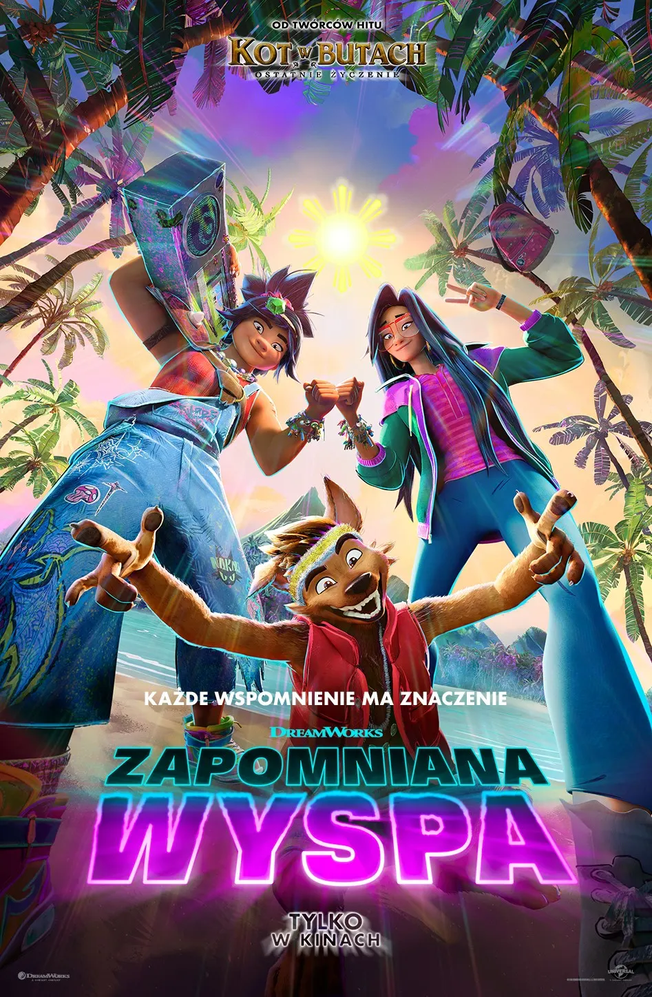 Zapomniana wyspa – plakat wydarzenia